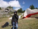 paragliding above vallouise