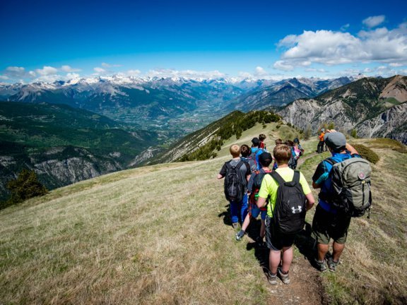 School activity courses in the French Alps